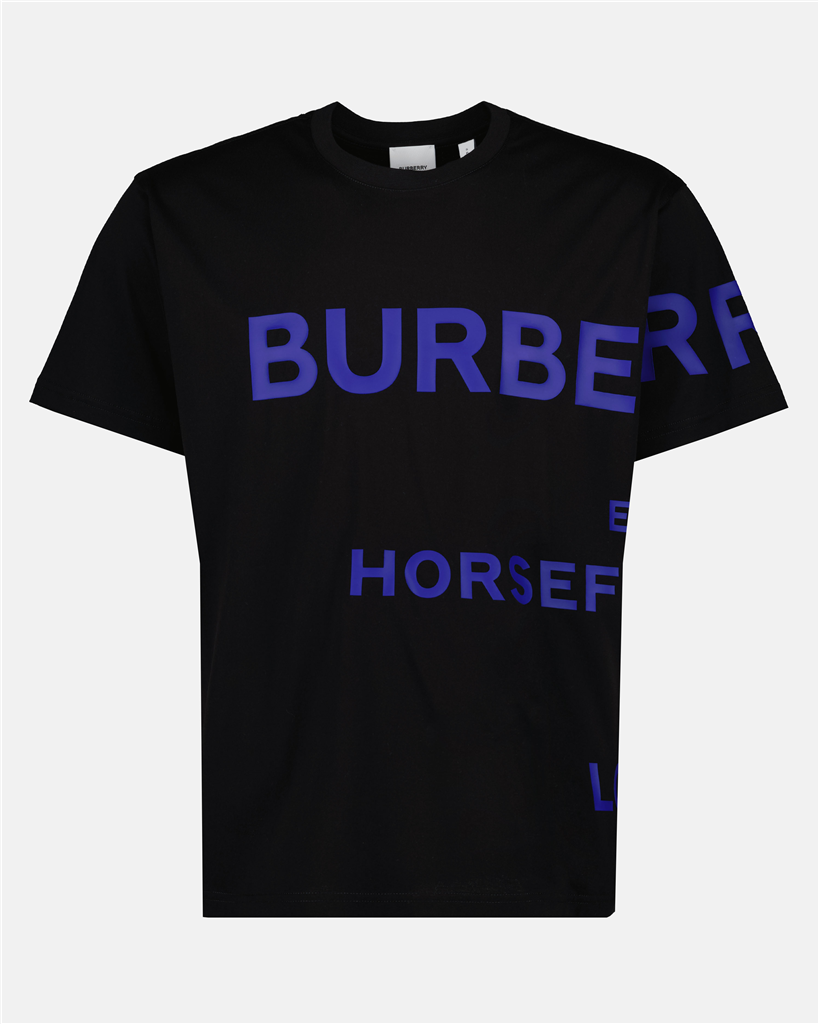 T-shirts T-shirt Harlford Burberry Noir Homme