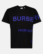 T-shirts T-shirt Harlford Burberry Noir Homme