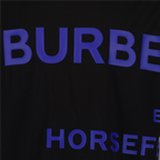 T-shirts T-shirt Harlford Burberry Noir Homme