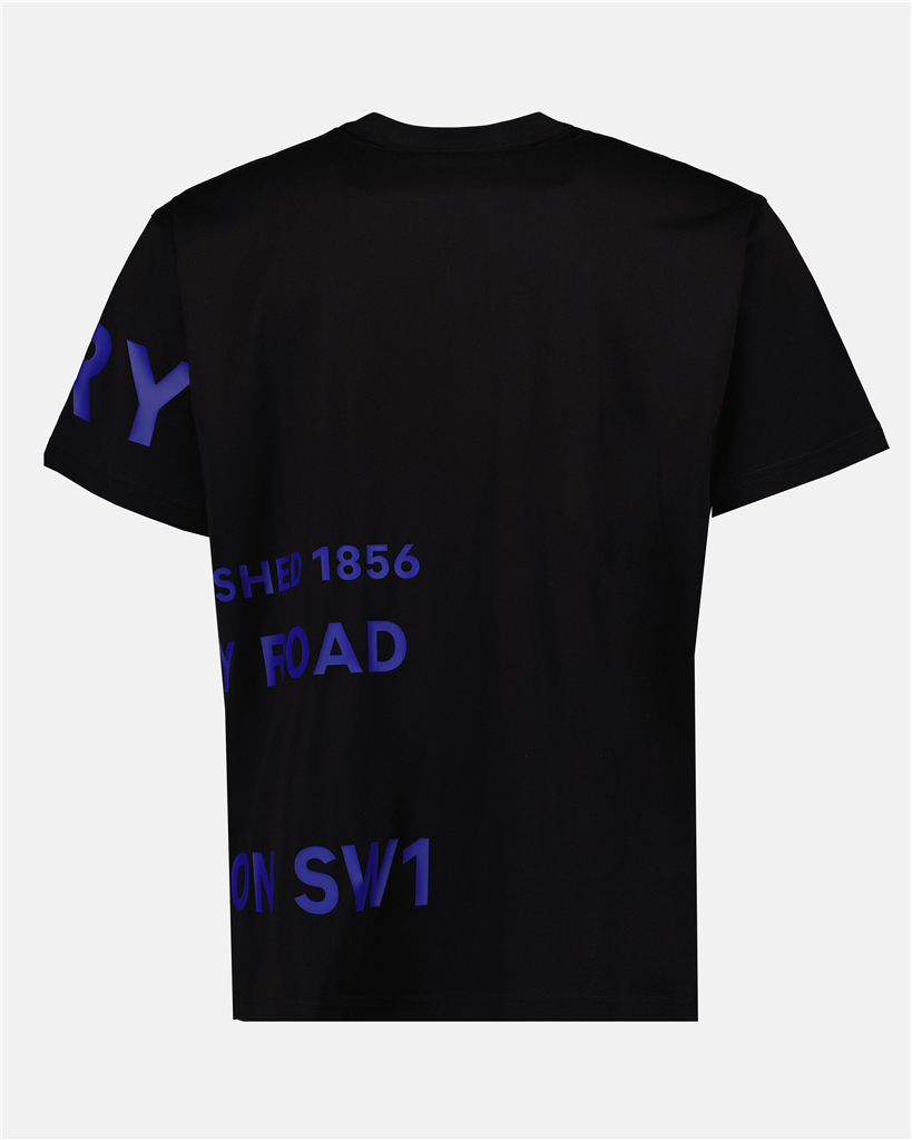 T-shirts T-shirt Harlford Burberry Noir Homme