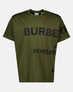 T-Shirts T-shirt Harlford Burberry Grün Homme