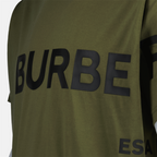 T-Shirts T-shirt Harlford Burberry Grün Homme