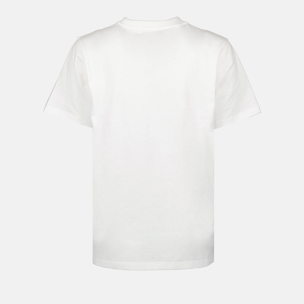 Camisetas T-shirt holographique Boxy Coperni Branco Femme