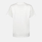 Camisetas T-shirt holographique Boxy Coperni Branco Femme