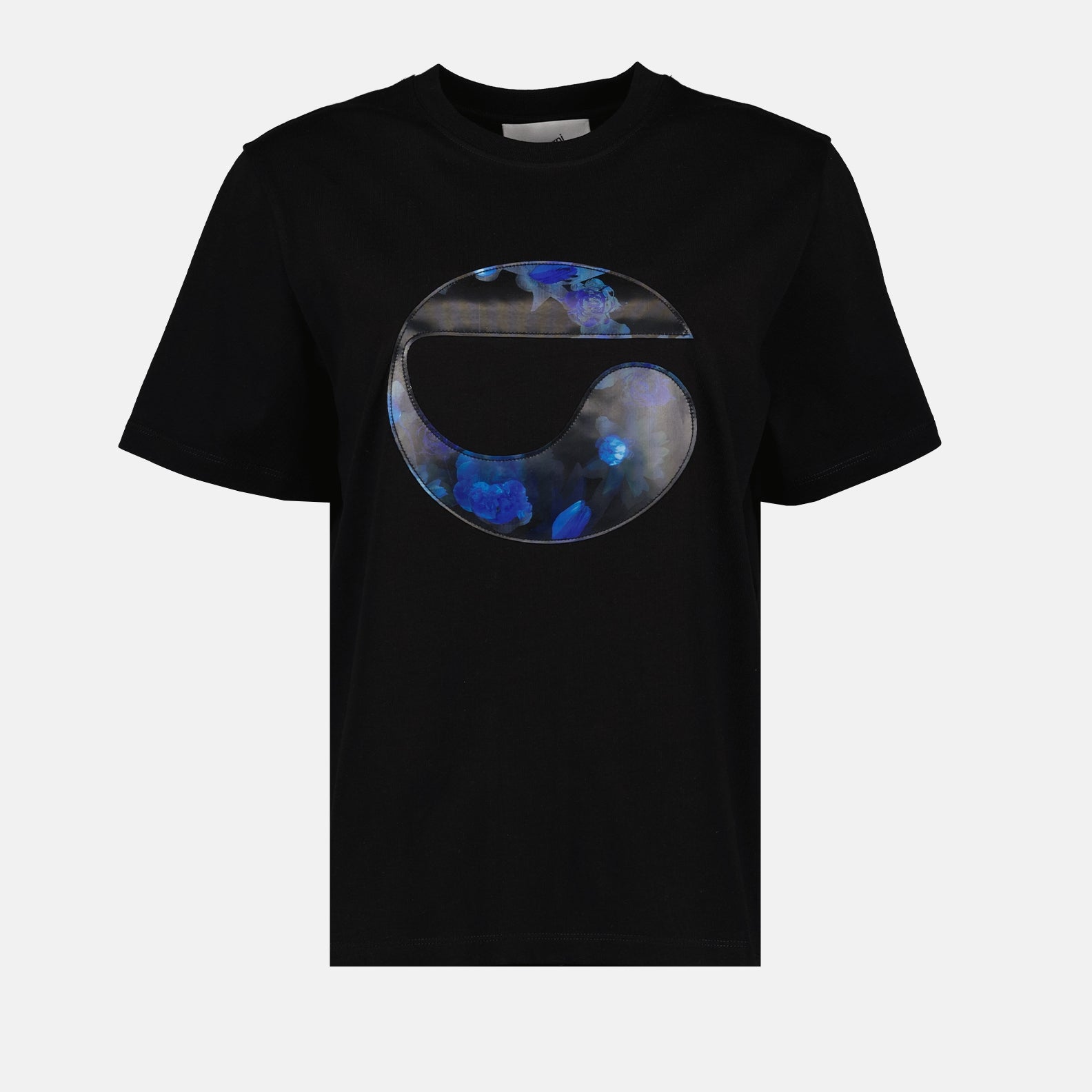 Holographisches Boxy-T-Shirt