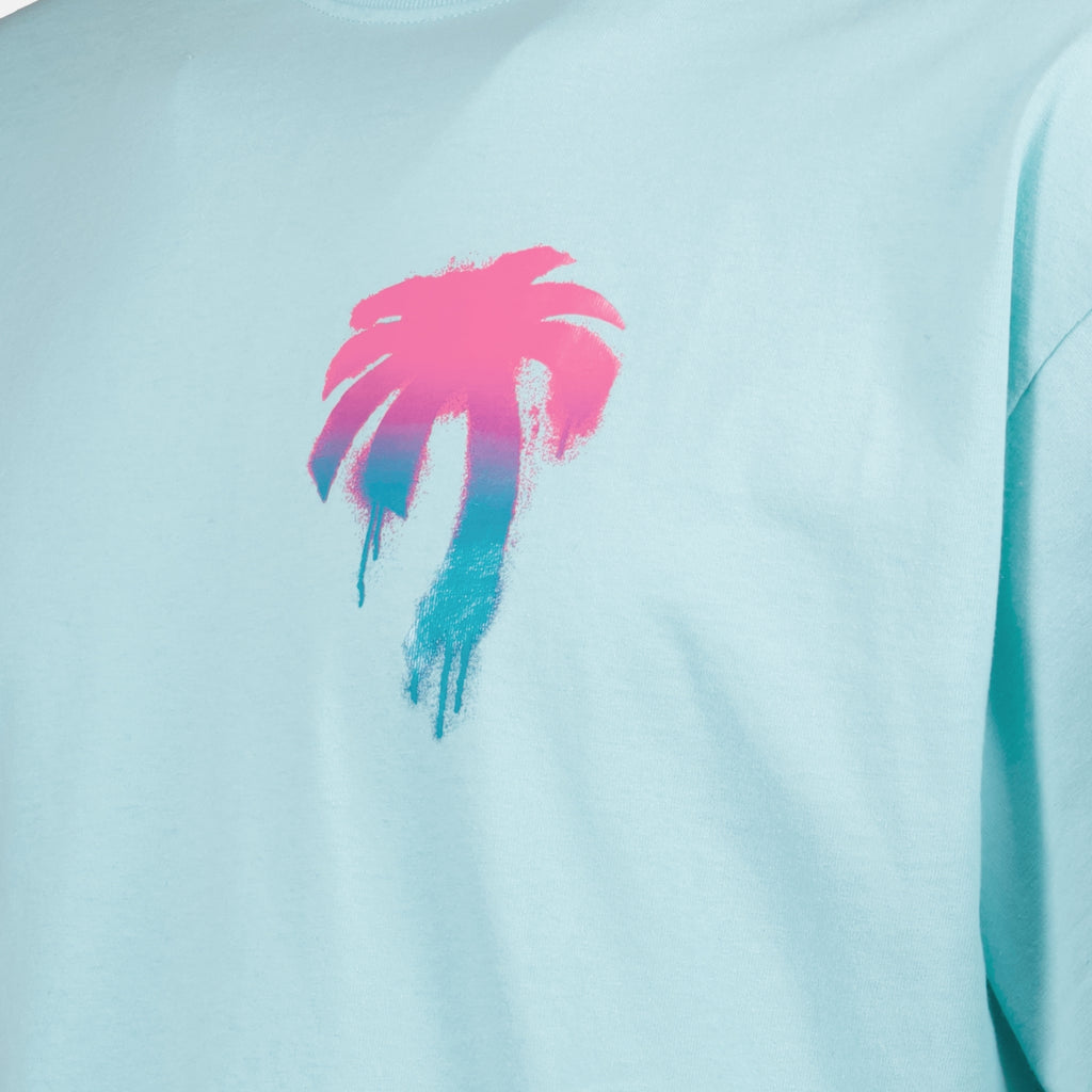 T-shirts T-shirt I Love PA Palm Angels Bleu Femme