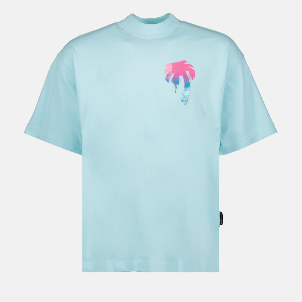 T-shirts T-shirt I Love PA Palm Angels Bleu Femme
