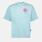 T-shirts T-shirt I Love PA Palm Angels Bleu Femme