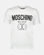 T-shirt T-shirt imprimé Moschino Bianco Homme