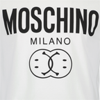 T-shirt T-shirt imprimé Moschino Bianco Homme
