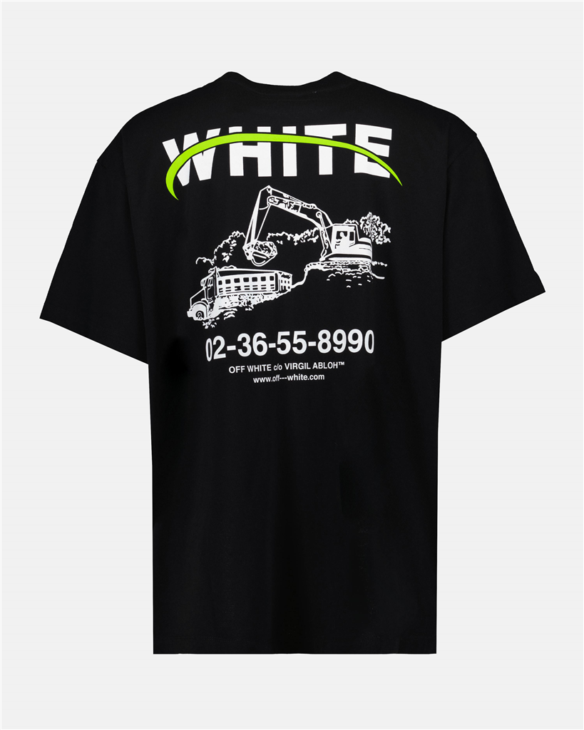 T-shirt T-shirt Industrial Off-White Nero Homme