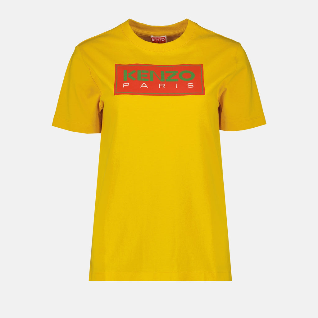 T-shirts T-shirt à logo Kenzo Jaune Femme