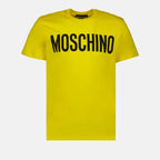 T-shirts T-shirt à logo Moschino Jaune Homme