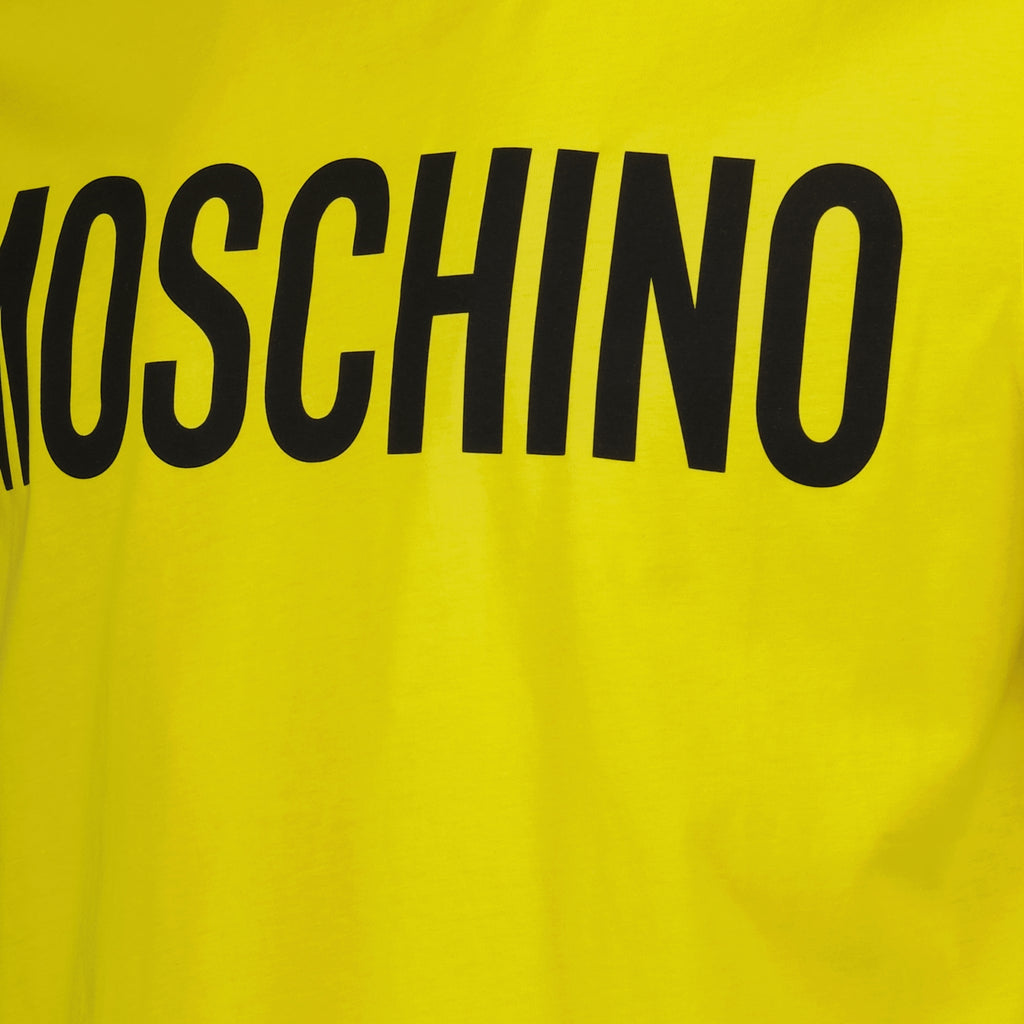 T-shirts T-shirt à logo Moschino Jaune Homme