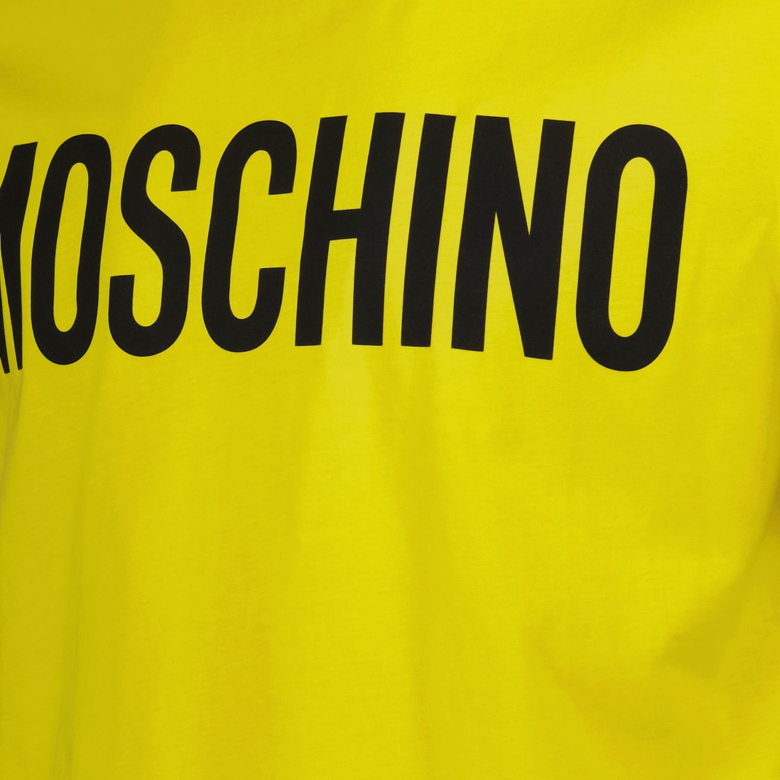 T-shirts T-shirt à logo Moschino Jaune Homme
