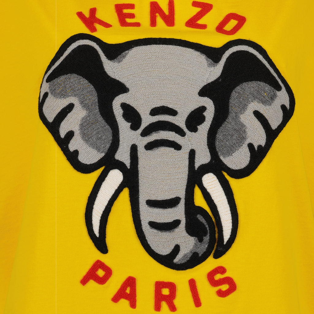T-shirts T-shirt Kenzo Elephant Kenzo Jaune Femme