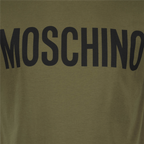 T-shirts T-shirt imprimé logo Moschino pour Homme Vert Moschino Vert Homme