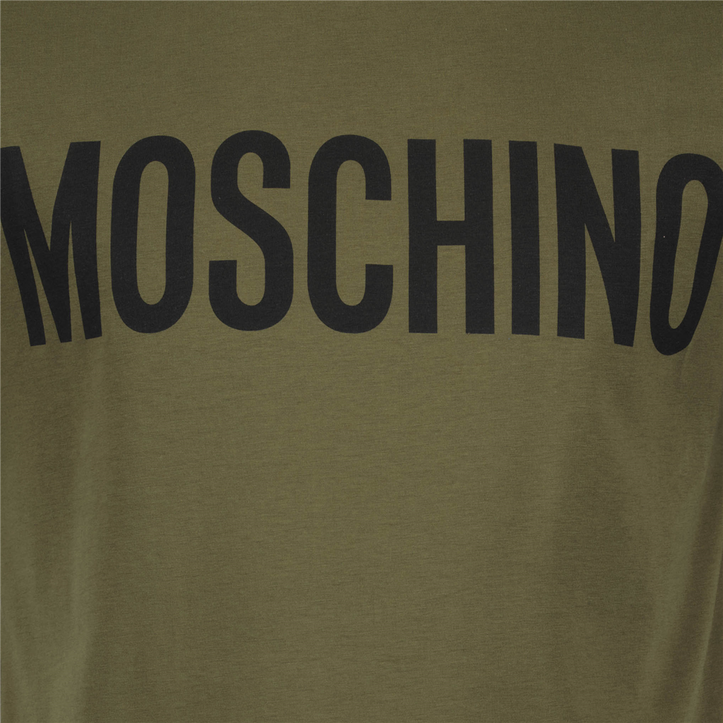 T-shirts T-shirt imprimé logo Moschino pour Homme Vert Moschino Vert Homme