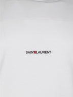 Camisetas T-shirt logo Saint Laurent Branco Homme