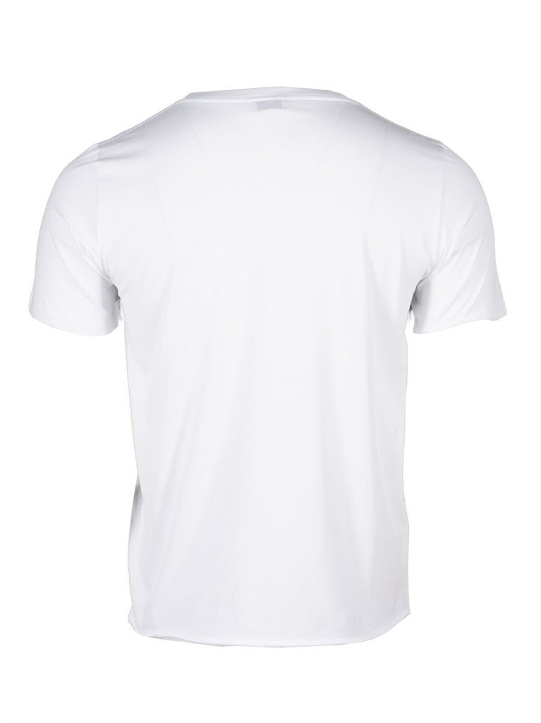 Camisetas T-shirt logo Saint Laurent Branco Homme