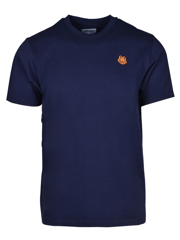 티셔츠 T-shirt logo brodé Kenzo 파란색 Homme