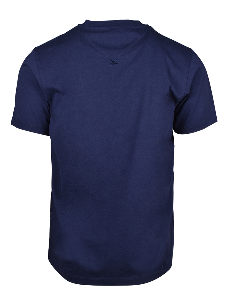 티셔츠 T-shirt logo brodé Kenzo 파란색 Homme