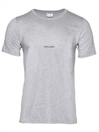 Tシャツ ロゴTシャツ Saint Laurent グレー 男
