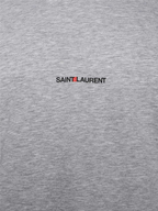 Tシャツ ロゴTシャツ Saint Laurent グレー 男