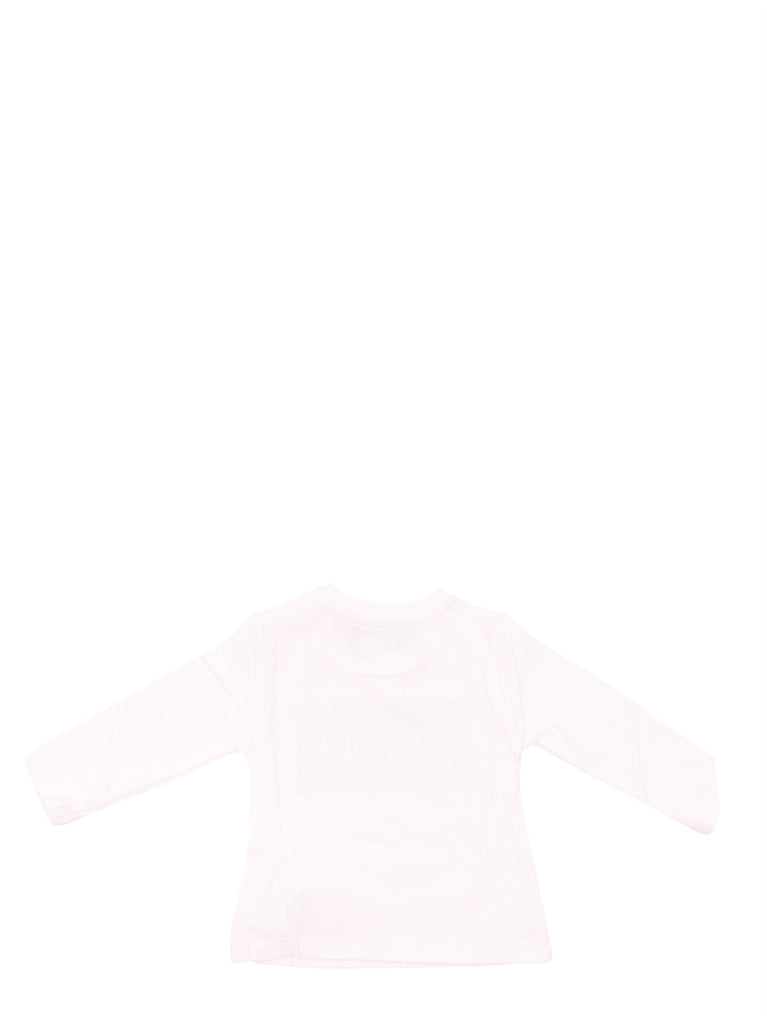 Vêtements T-shirt manches longues imprimé Versace Blanc Enfants
