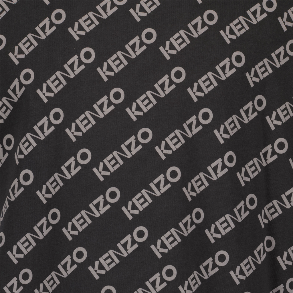 T-shirt T-shirt monogrammé Kenzo Nero Homme