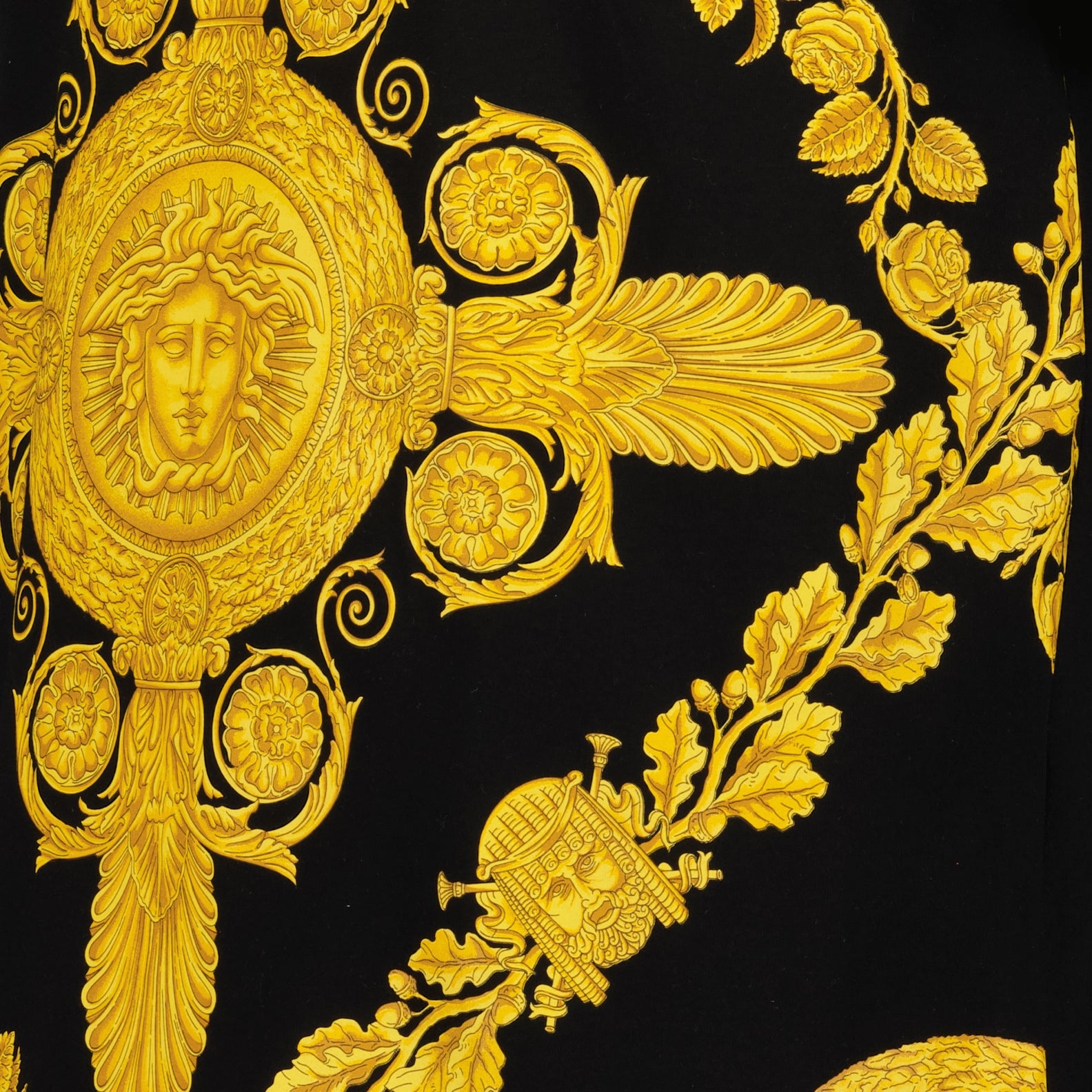 T-shirt T-shirt Maschera baroque Versace Nero Homme