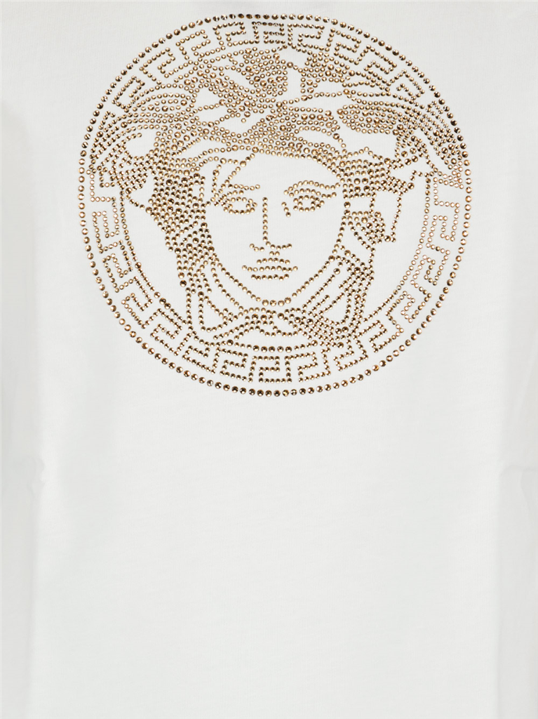 Vêtements T-shirt Medusa Versace Blanc Enfants