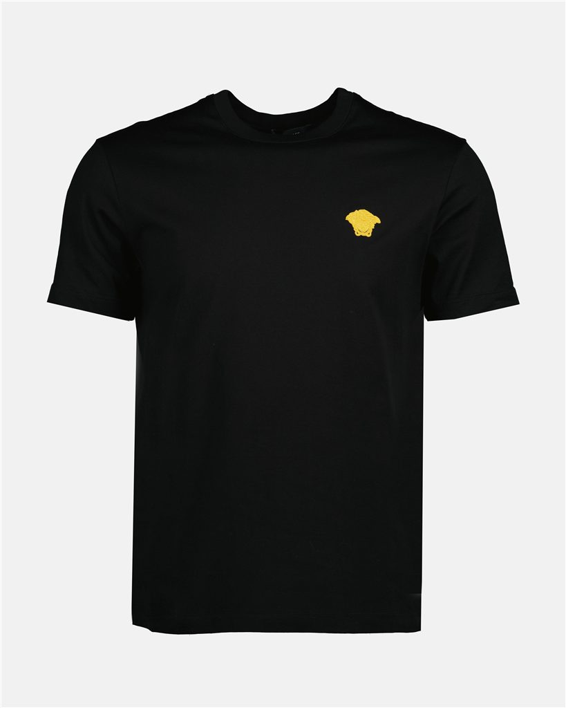 T-shirts T-shirt Medusa brodé Versace Noir Homme