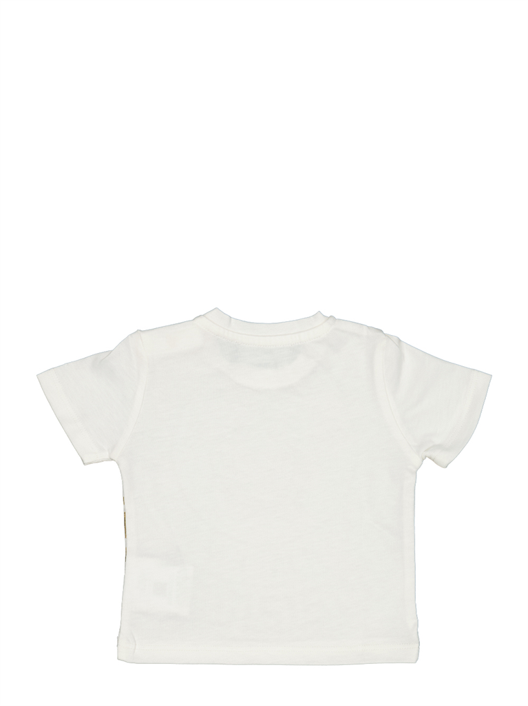 Bekleidung T-shirt Medusa en lamé Versace Weiß Kinder