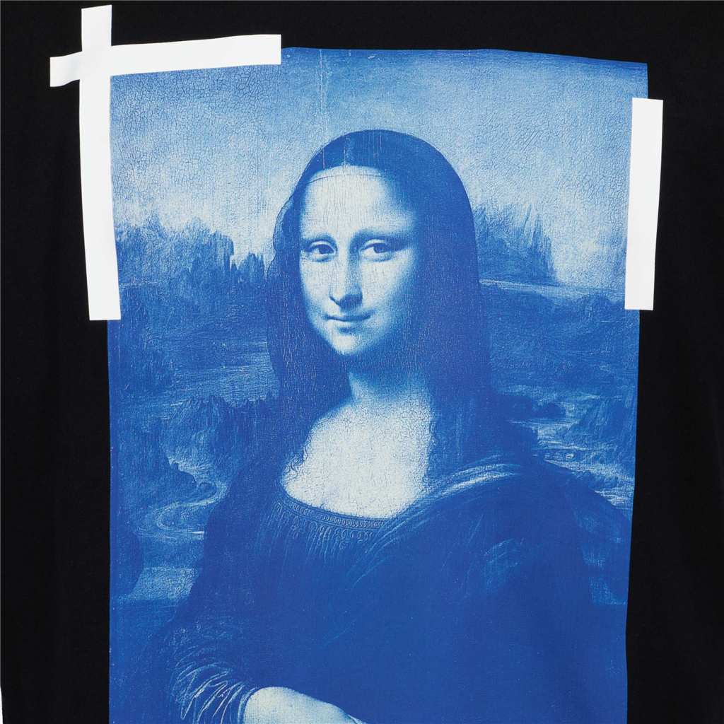 T-shirts Monalisa T-shirt Off-White Black Man