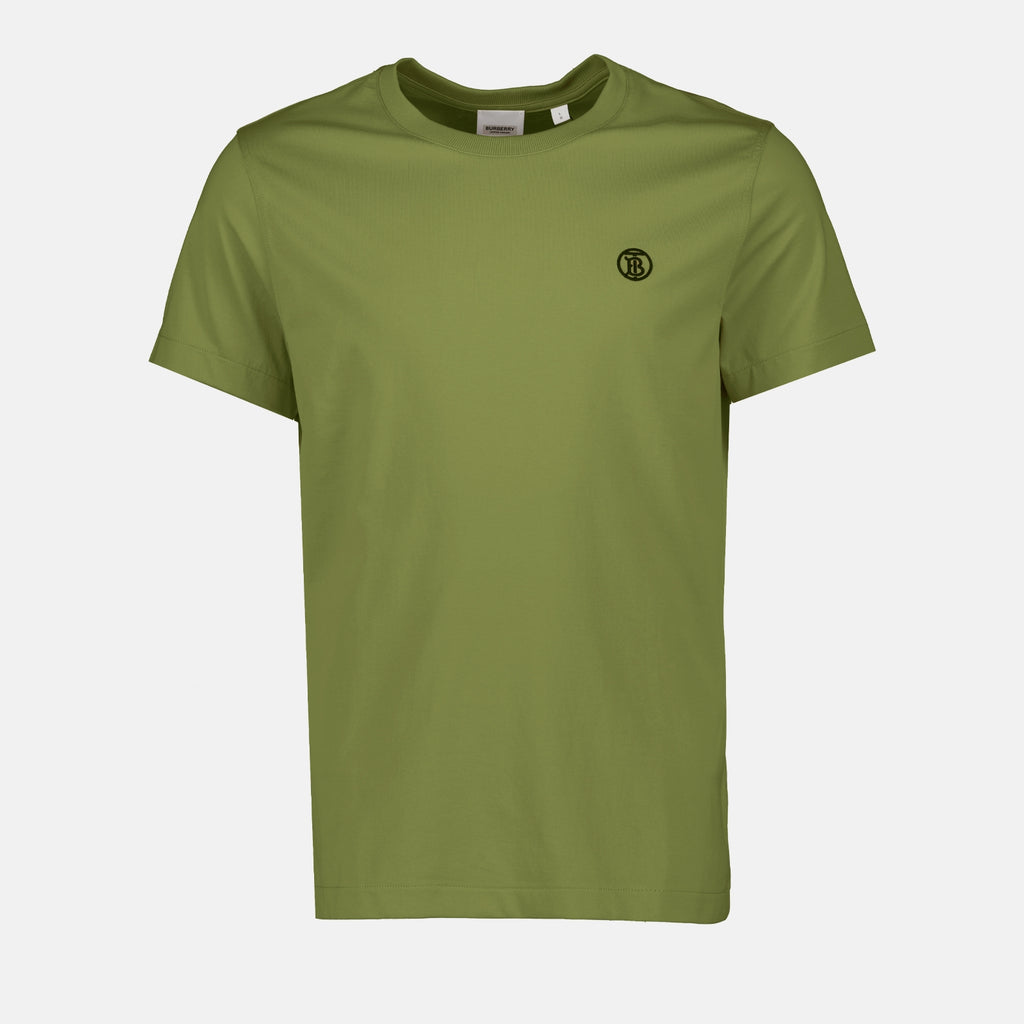 T-Shirts T-shirt monogram Burberry Grün Homme