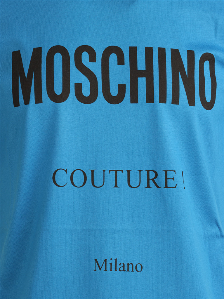 T-shirt T-shirt Moschino Couture ! Milano Moschino Blu Homme
