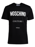 T-shirt T-shirt Moschino Couture Milano Moschino Nero Homme