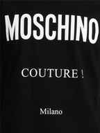 T-shirt T-shirt Moschino Couture Milano Moschino Nero Homme