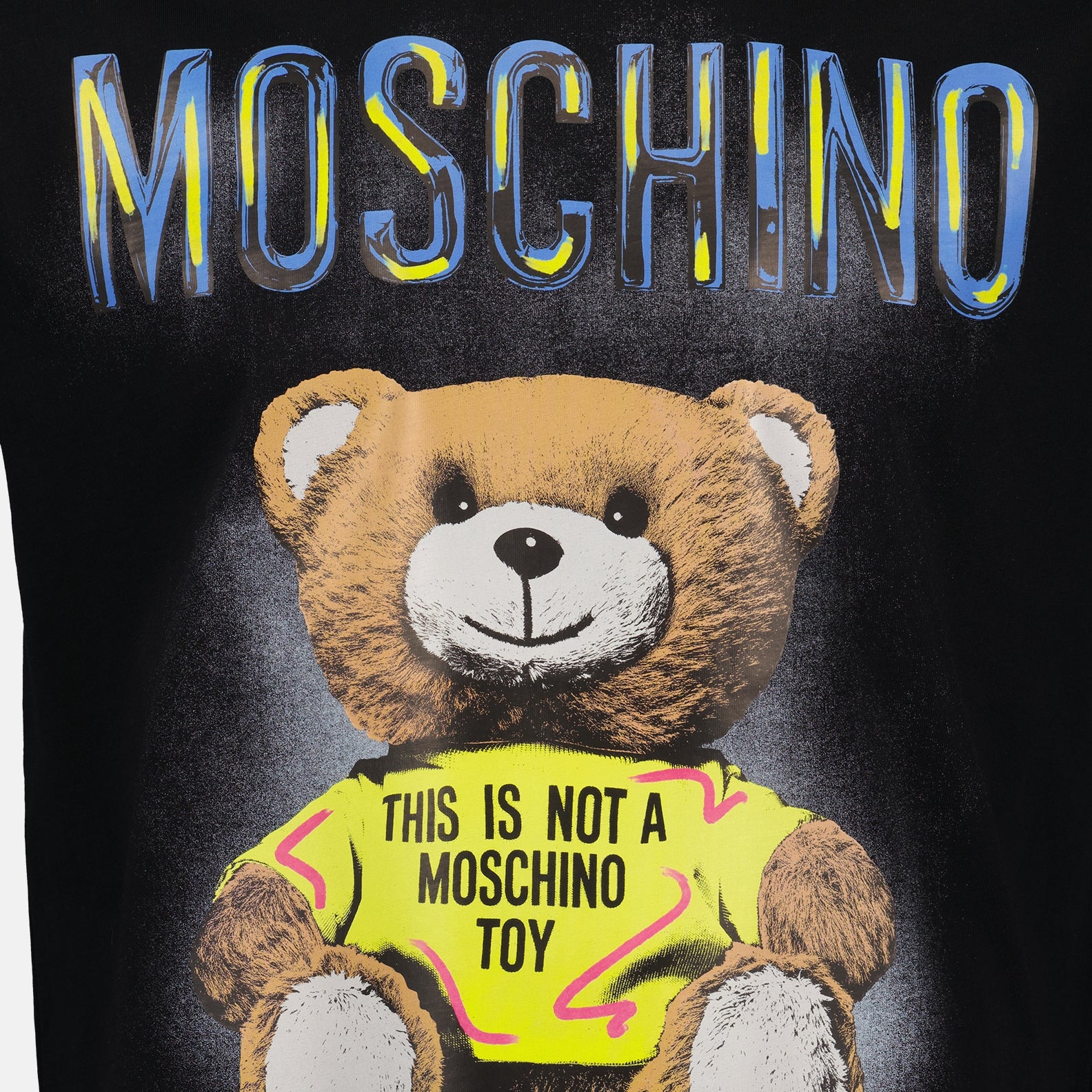 T-shirts T-shirt moschino Teddy Bear Moschino Noir Homme