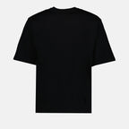 티셔츠 T-shirt à logo brodé Moschino 검은색 Homme