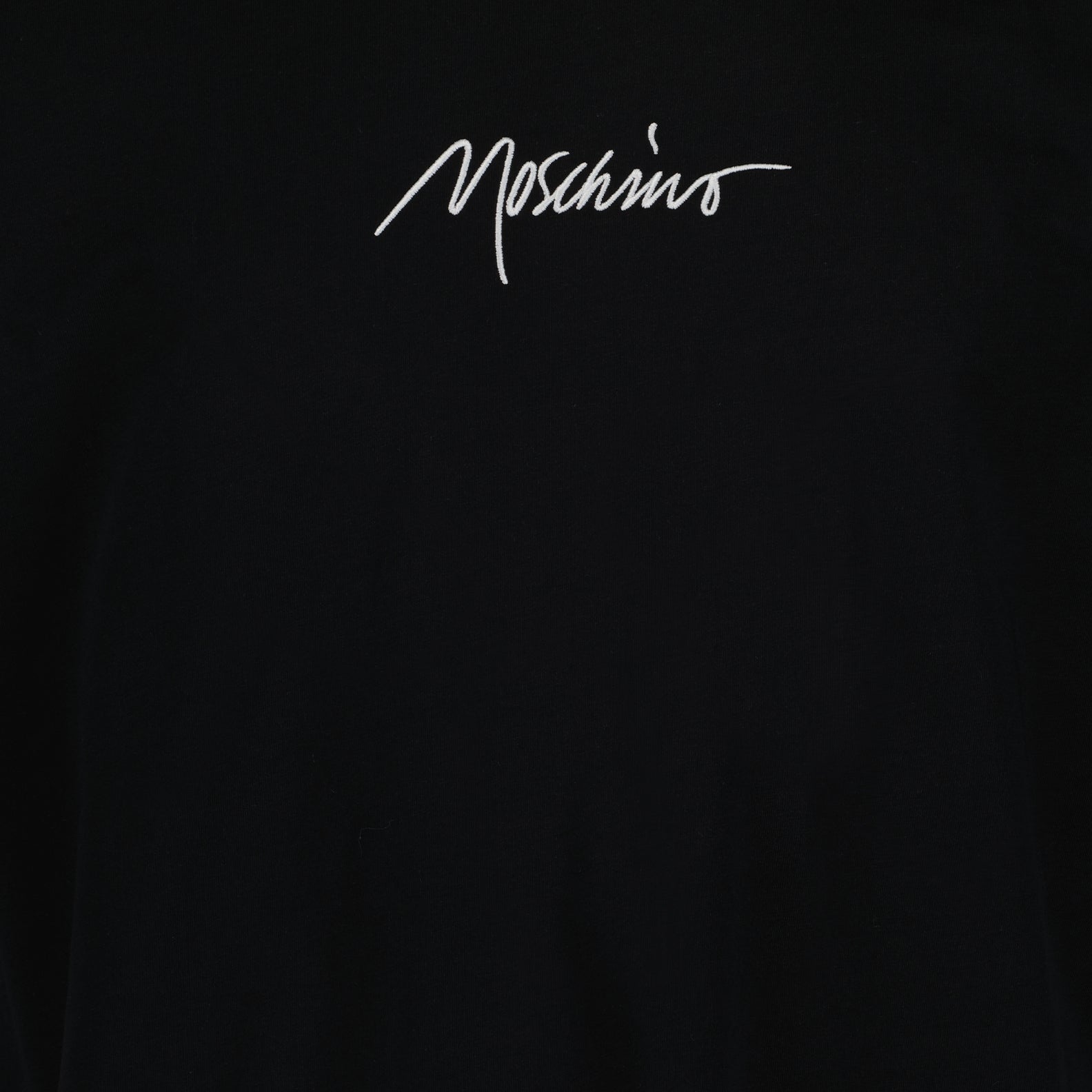 티셔츠 T-shirt à logo brodé Moschino 검은색 Homme