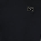 T-shirts T-shirt à logo plaque Dolce & Gabbana Bleu Homme