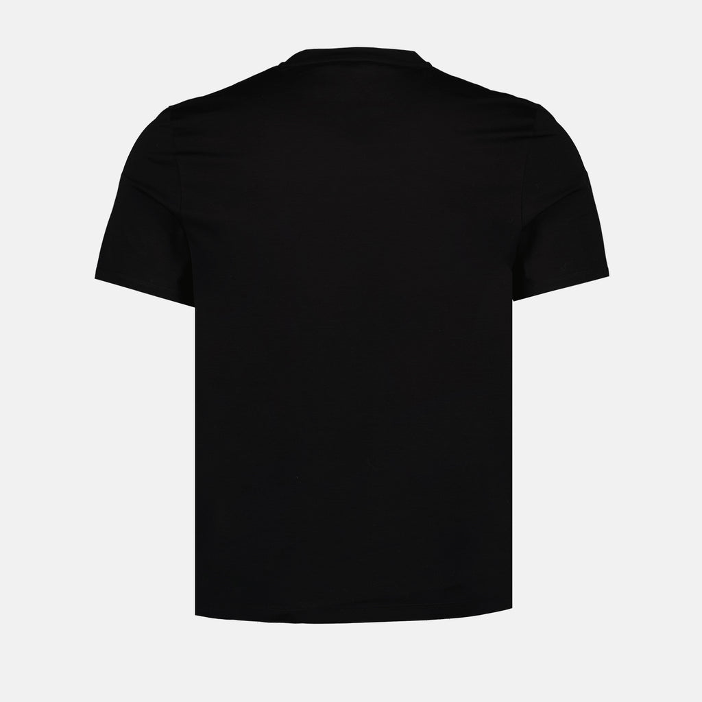 Camisetas T-shirt à logo triangle Prada Negro Homme