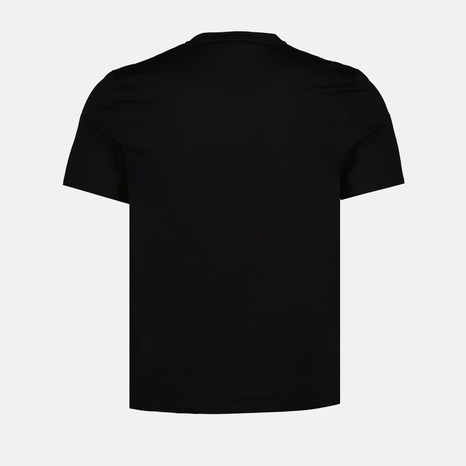 Camisetas T-shirt à logo triangle Prada Negro Homme