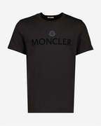 T-shirts T-shirt à logo Moncler Noir Homme