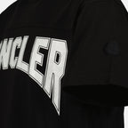 T-shirts T-shirt à logo Moncler Noir Homme