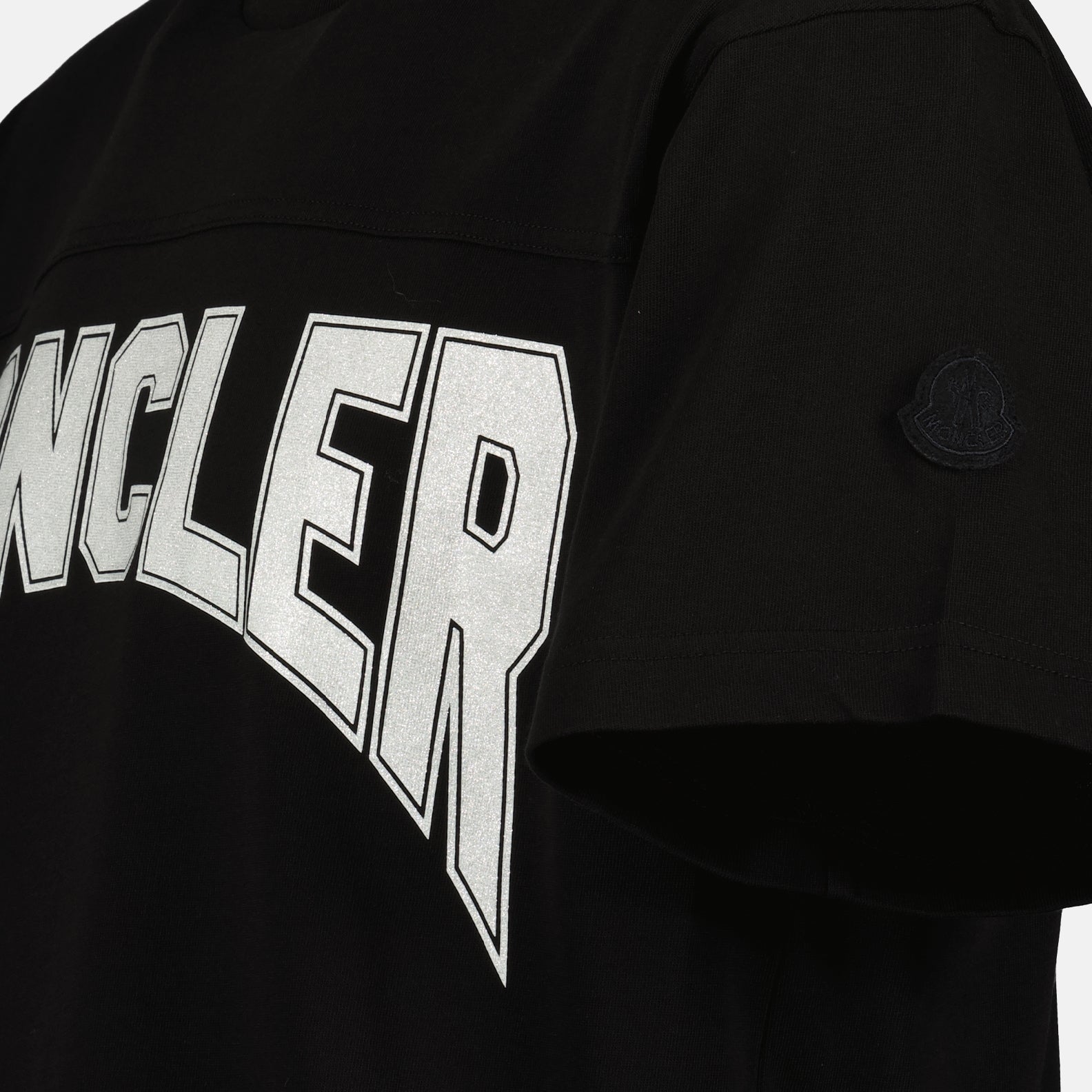 T-shirts T-shirt à logo Moncler Noir Homme