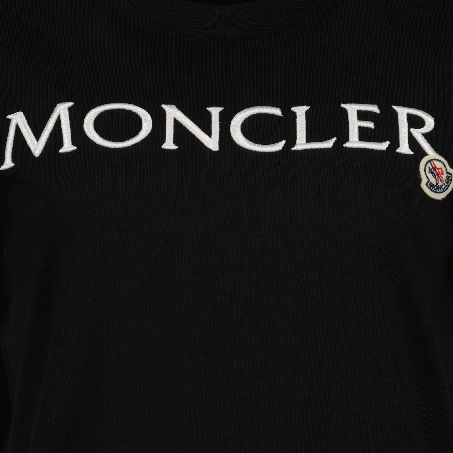 T-shirts T-shirt à logo Moncler Noir Femme
