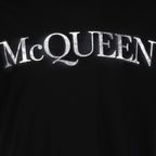 Camisetas T-shirt à logo Alexander McQueen Preto Homme